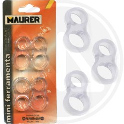 SALVAMANIGLIA ad anello in gomma trasparente "one price" MAURER
