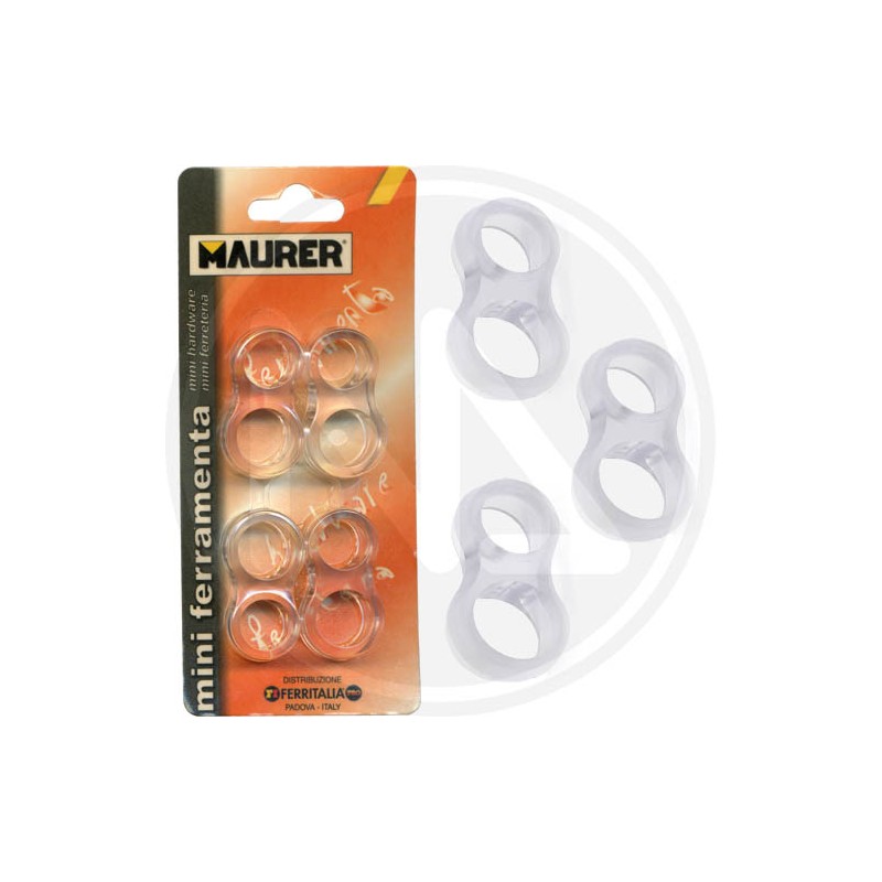 transparent rubber bumper ring for handles "one price" MAURER