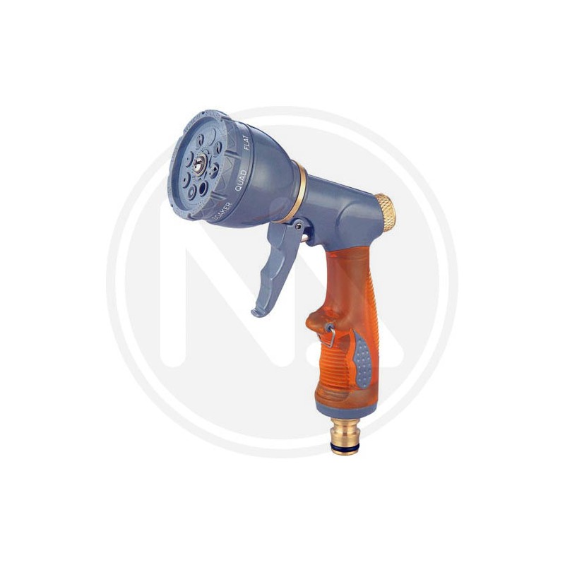 water nozzle "extra" 8 adjustable shower spray papillon