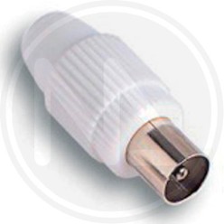 male connector tv coaxial plug maurer