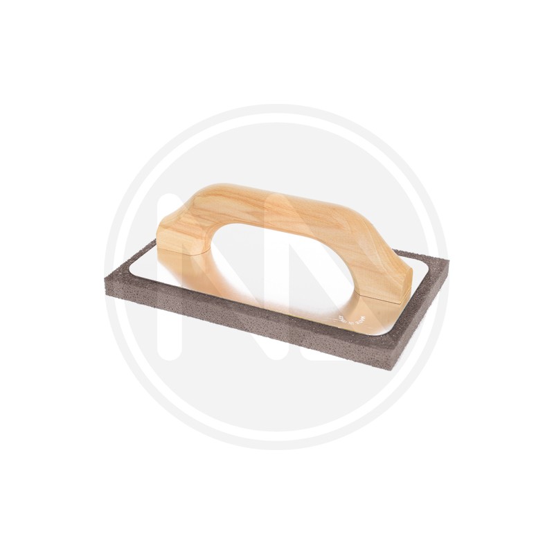 aluminium trowel with grey foam rubber maurer