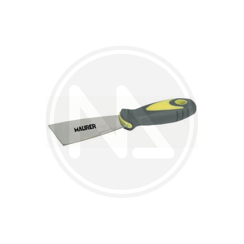 scaper rubber handle staineless steel maurer