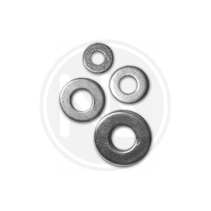 zincplated flat washers