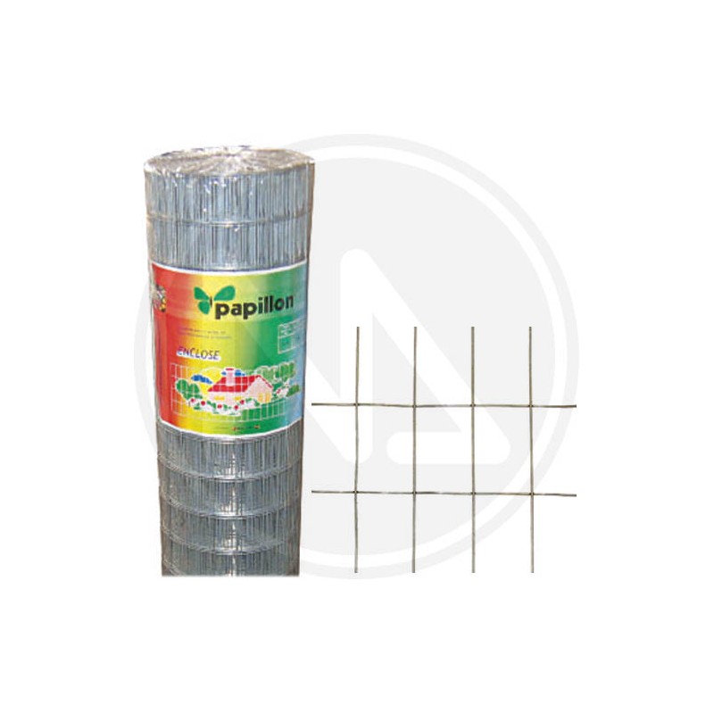 galvanized electrO-welded WIRE MESH "enclose" 25 mt. papillon