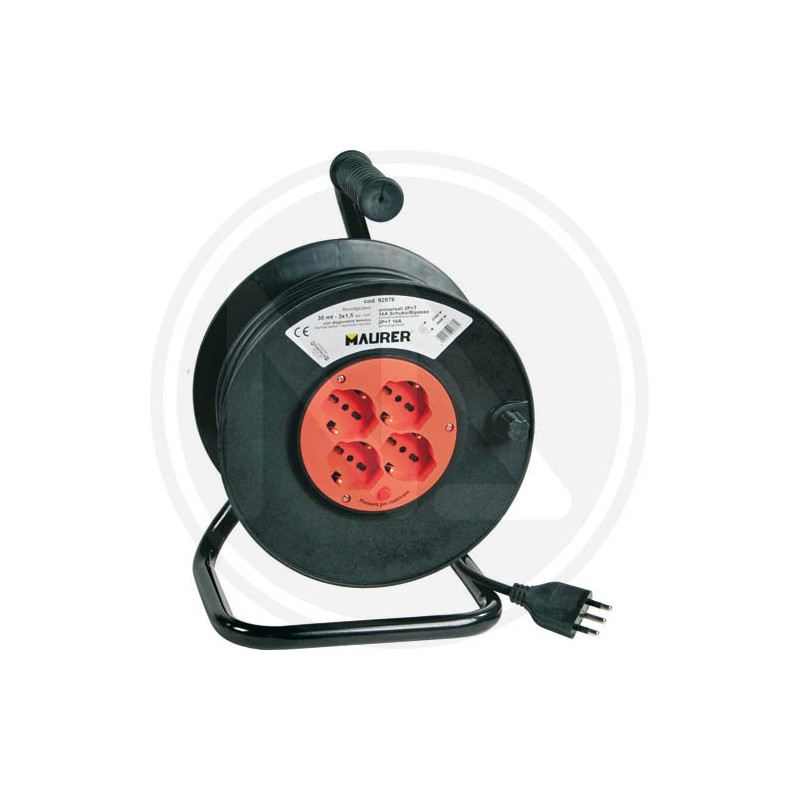 electric civil cable reel 50 mt. maurer