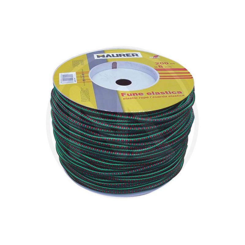 elastic rope in roll maurer