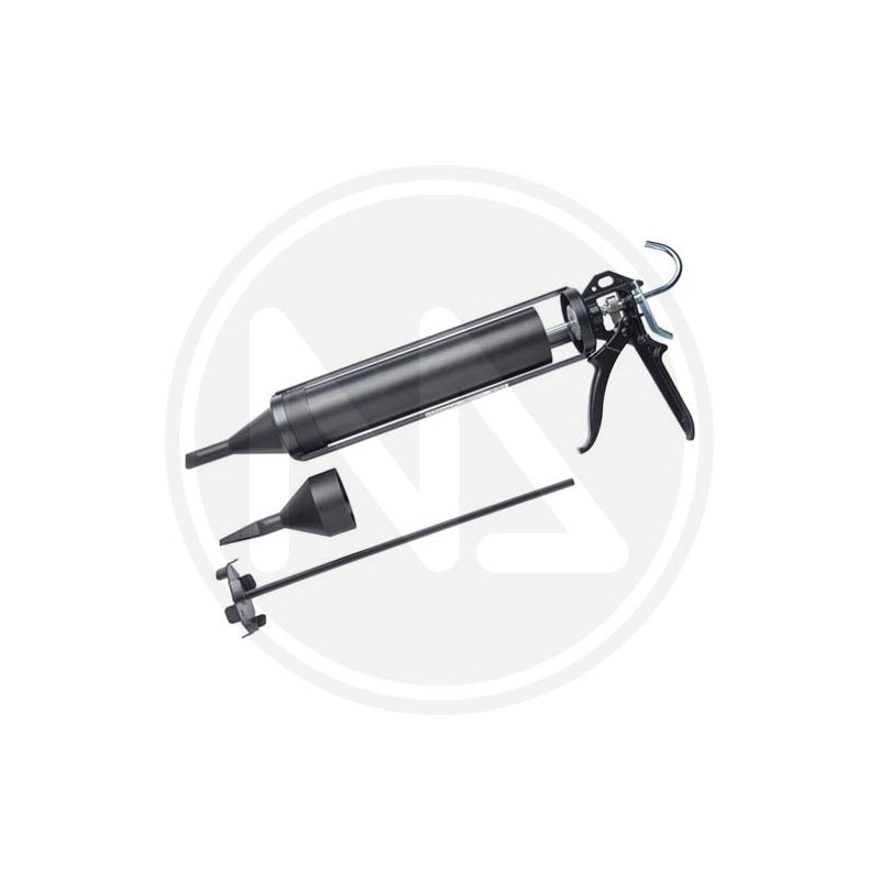 CYLINDRICAL GUN FOR MELTED MATERIAL MAURER