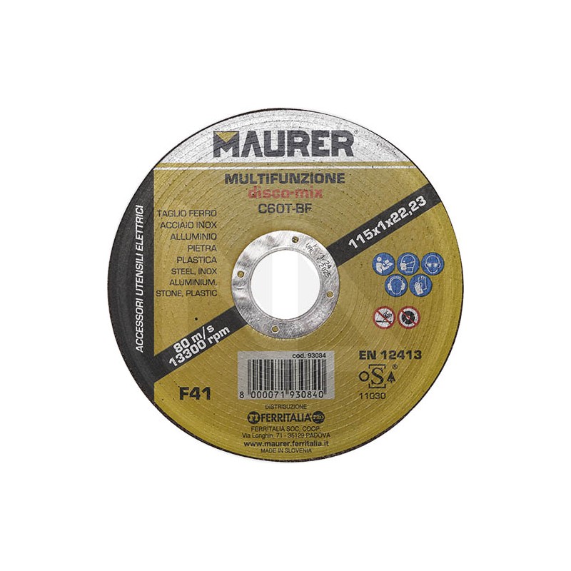 mola abrasiva multifunzione maurer