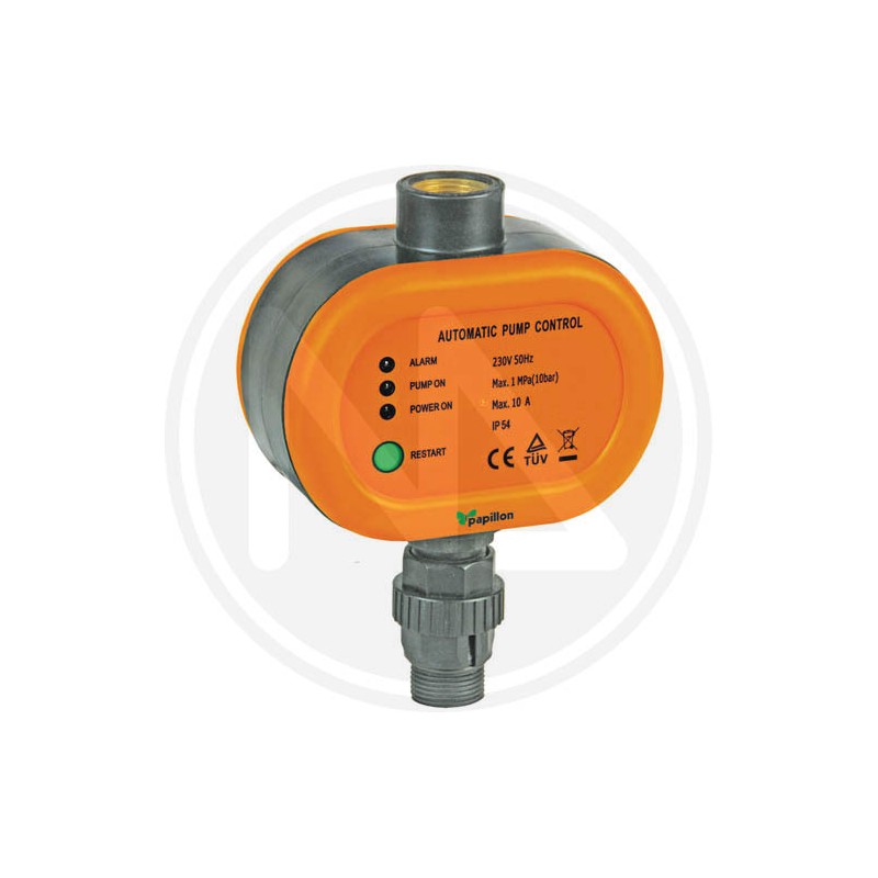 sistema CONTROLLO elettropompe  "start&stop" papillon