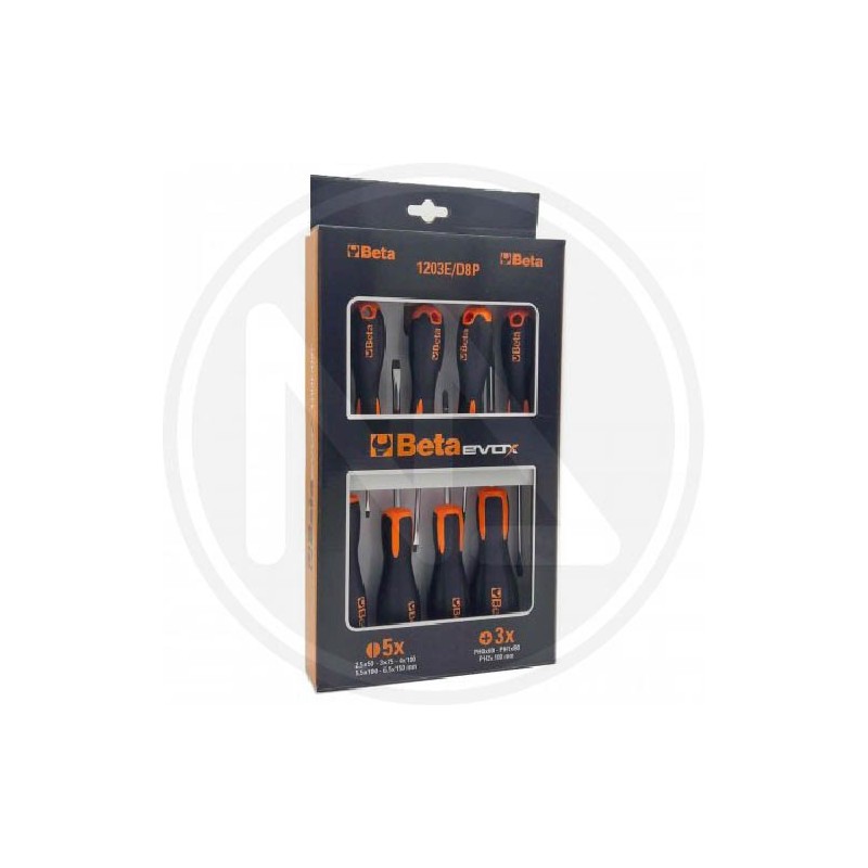 CACCIAVITI IN SERIE 8 PZ "1203E/D8P" BETA