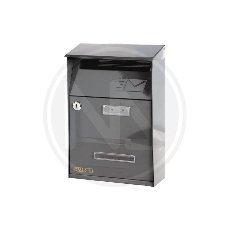 postbox for external use "signal ANTRACITE" maurer