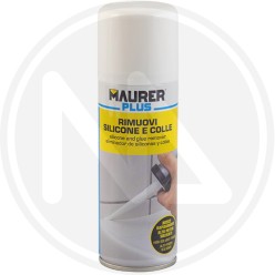 clean off silicon and glue maurer plus