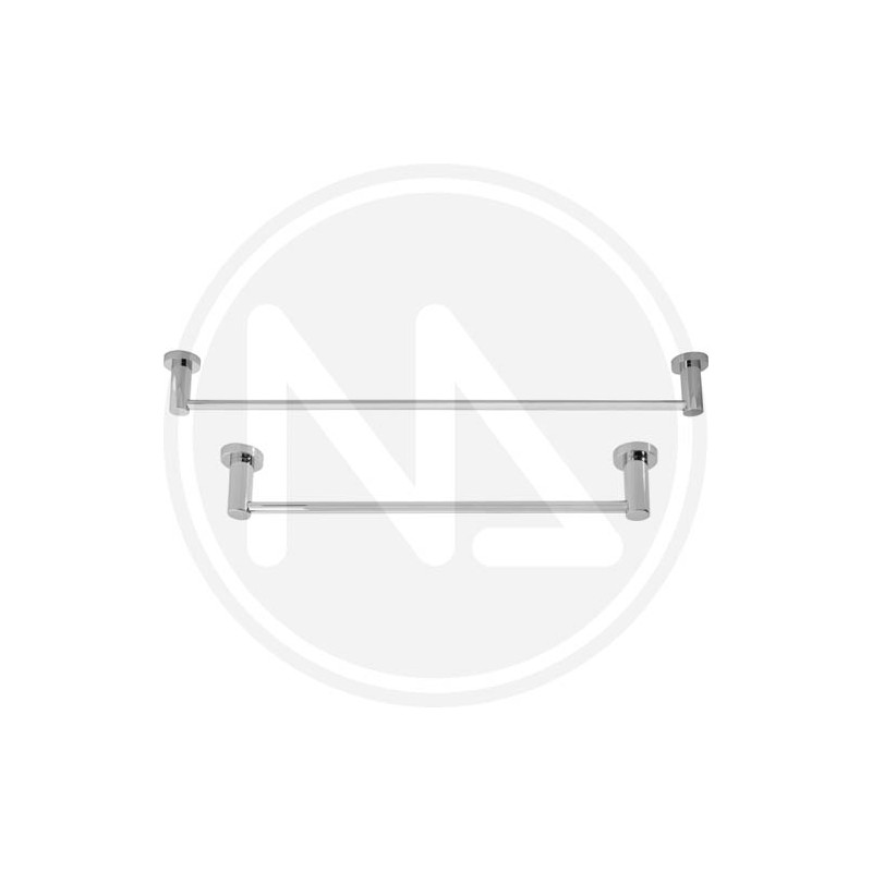 CHROMIUM PLATED BATH TOWEL BAR "AQUA" MAURER