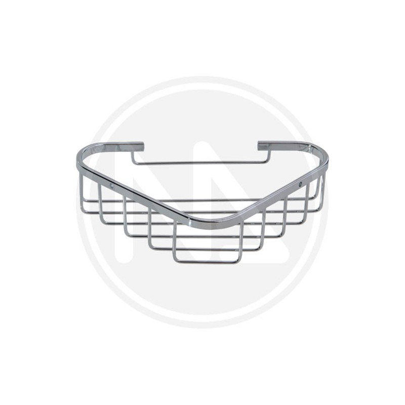 ANGULAR STAINLESS STEEL BATH SHELF "AQUA" MAURER