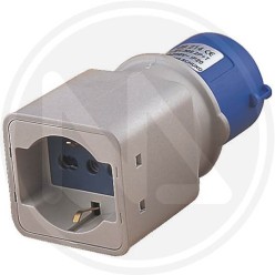 system adapter bipasso shuko blue maurer PLUS