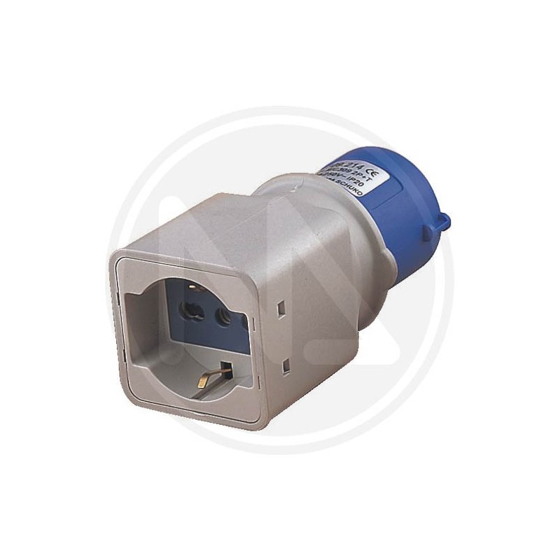 system adapter bipasso shuko blue maurer PLUS