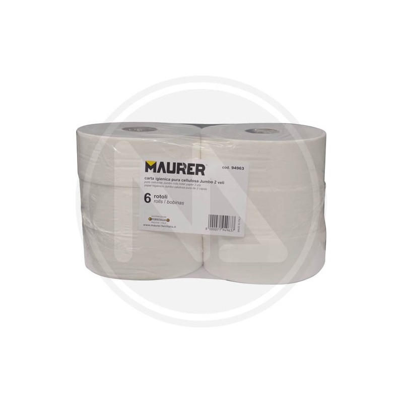 TOILET PAPER "JUMBO"  maxi roll MAURER
