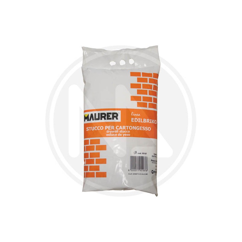 STUCCOS POWDER FOR PLASTER CARTON MAURER