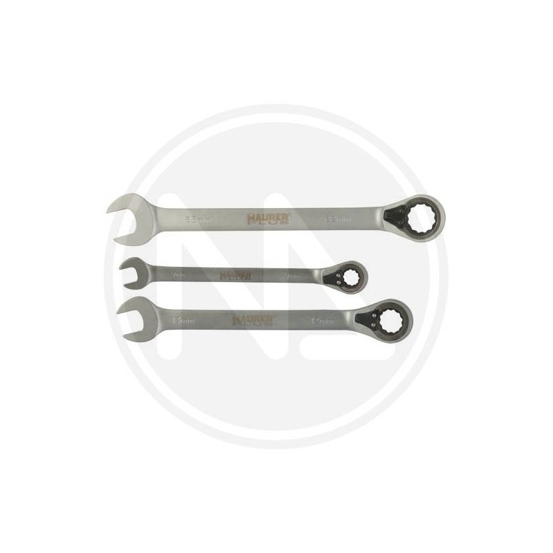 COMBINATION SPANNER WITH RATCHET MAURER PLUS