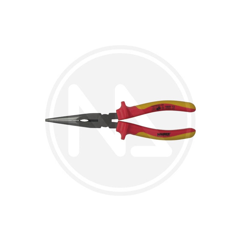 NOSE 1/2T PLIER INSULATING VDE MAURER PLUS