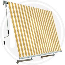 TENDA DA SOLE A CADUTA BIANCO-GIALLO MAURER