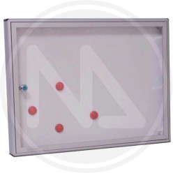 BACHECA AVVISI IN ALLUMINIO SILVER MAURER