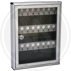 BACHECA PER CHIAVI IN ALLUMINIO SILVER MAURER