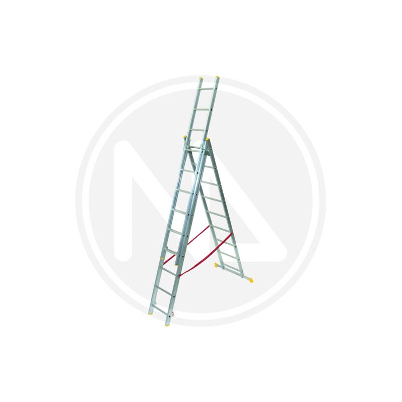 ALUMINIUM EXTENDING TRIPLE LADDER MAURER