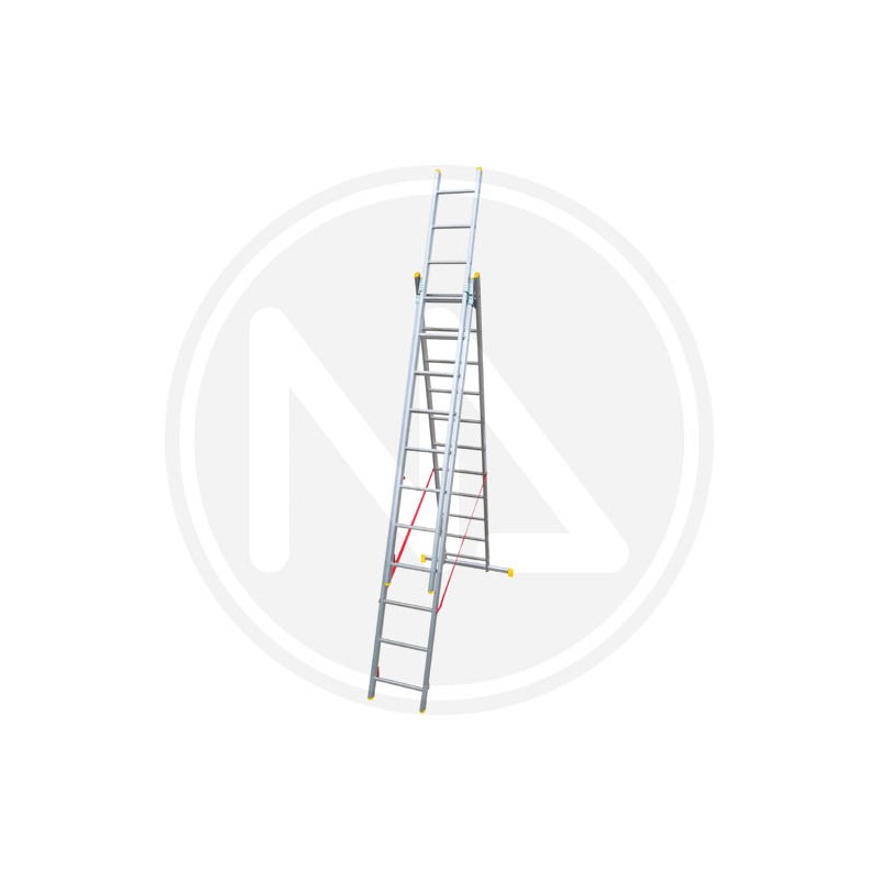 ALUMINIUM EXTENDING TRIPLE LADDER MAURER