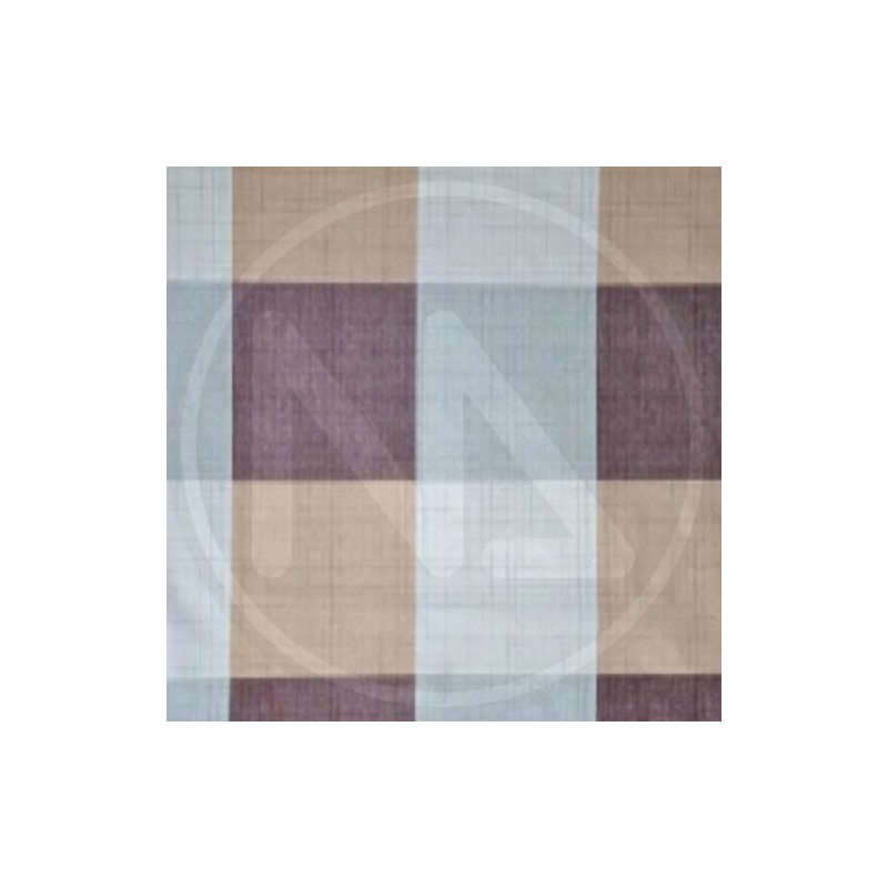 pvc tablecloth "QUADRI BEIGE" maurer
