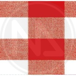 TOVAGLIATO PVC "QUADRI ROSSI" MAURER