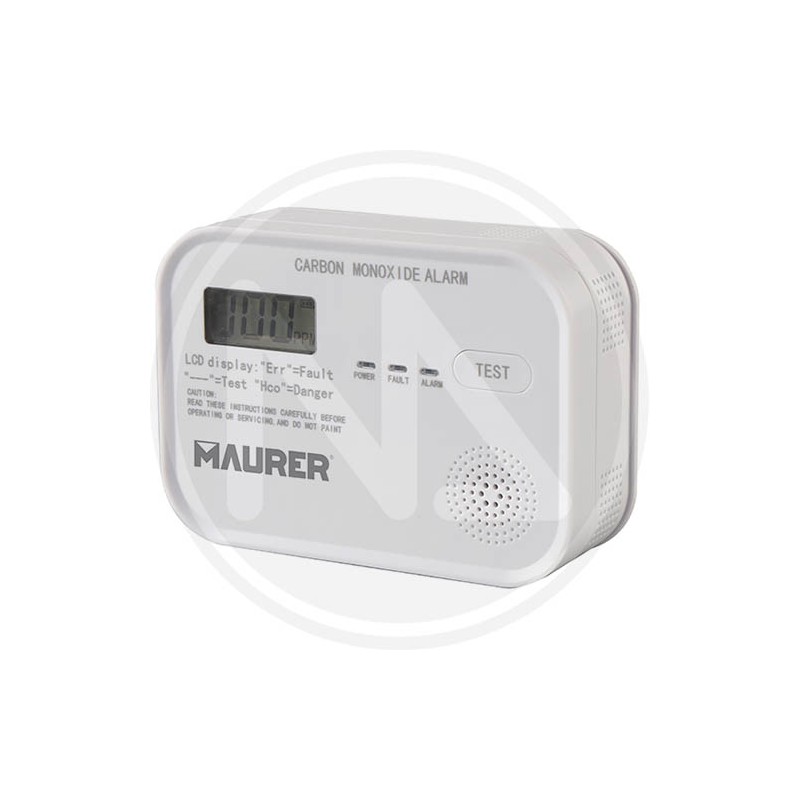 BATTERY CARBON MONOXIDE ALARM MAURER