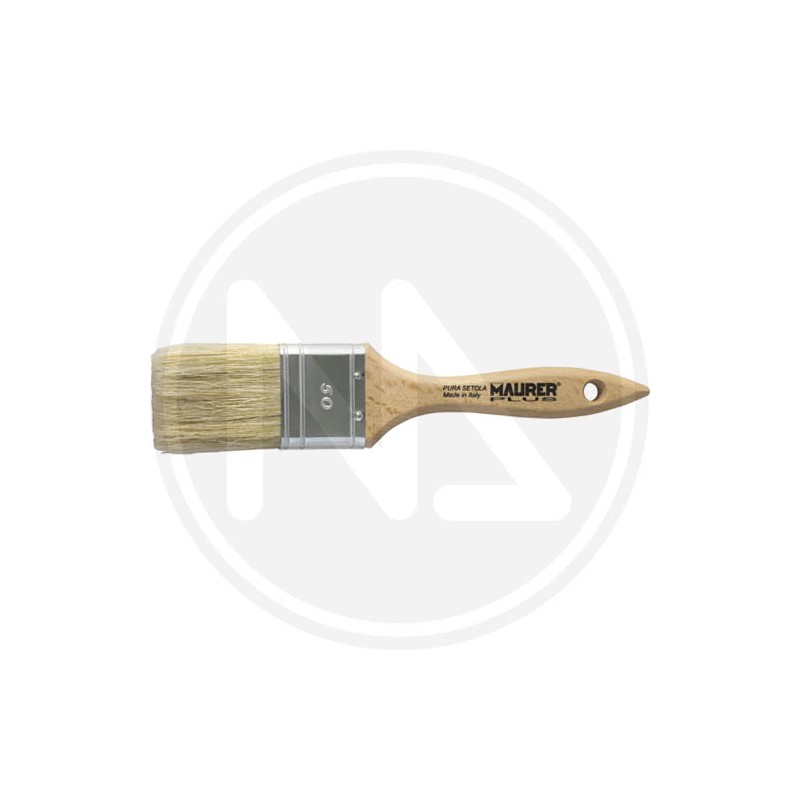 FLAT BRUSH TRIPLE TYPE BLOND BRISTLES MAURER PLUS