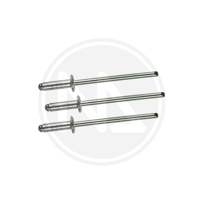 BROAD HEAD ALUMINIUM RIVETS BOX 4,8 MM. MAURER