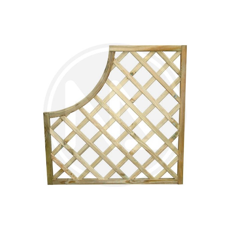 impregnated wood LITTLE TRELLIS "SAGOMATO" PAPILLON