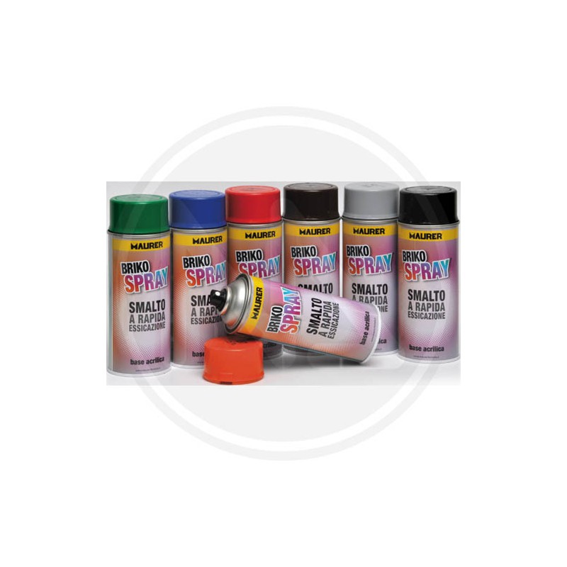 briko spray 400 ml. maurer PLUS "tinte ral ROSSO E ROSA"