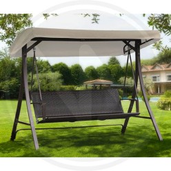 DONDOLO IN POLYRATTAN "TERRACINA" PAPILLON