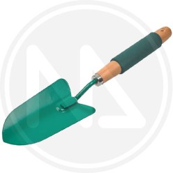 TRAPIANTATORE LARGO manico legno spugna papillon