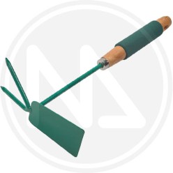 ZAPPETTA QUADRA-trIDENTE manico legno spugna papillon