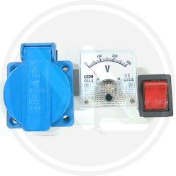 RICAMBI PER MOTOGENERATORE (94719) YAMATO - VOLTMETRO E PROTETTORE