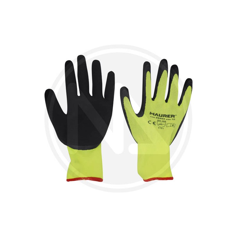 latex work GLOVES "HI-GRIP" MAURER