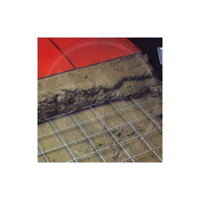 mesh for floors galvanized Ø 1,40 mm. papillon