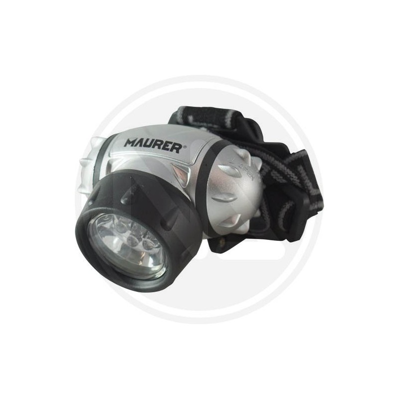 torcia a batteria in abs da testa maurer