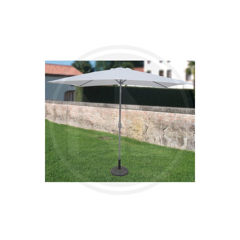 CENTRAL POLE UMBRELLA "ADRA" RECTANGULAR PAPILLON