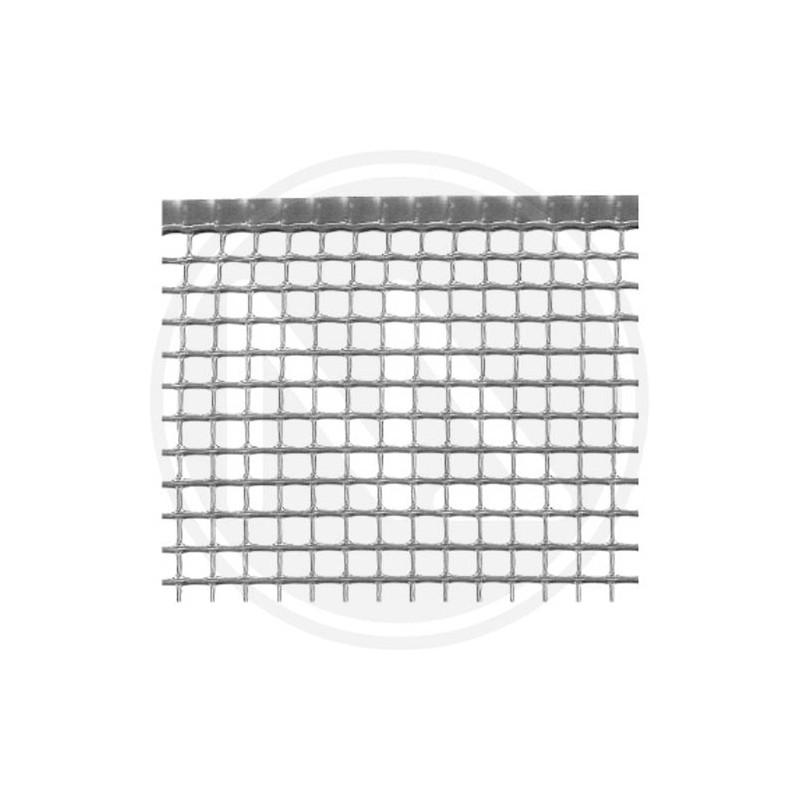 CHARCOAL GREY PVC WOVEN NET WITH SQUARED MESH PAPILLON