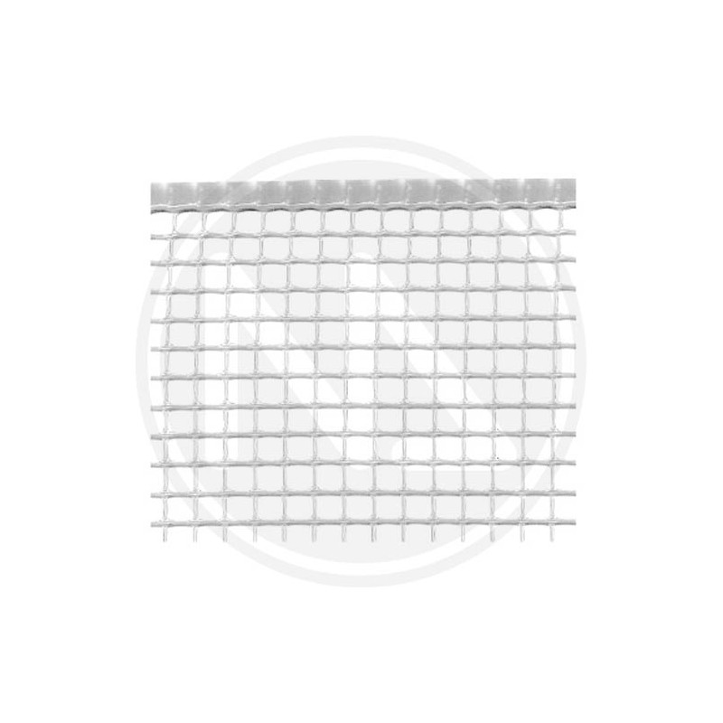 WHITE PVC WOVEN NET WITH SQUARED MESH PAPILLON