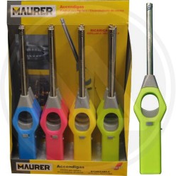 rechargeable gas with rigid long pipe maurer