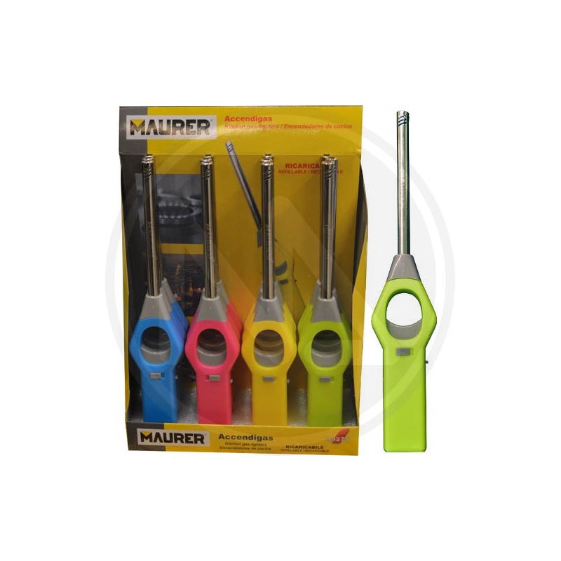 rechargeable gas with rigid long pipe maurer