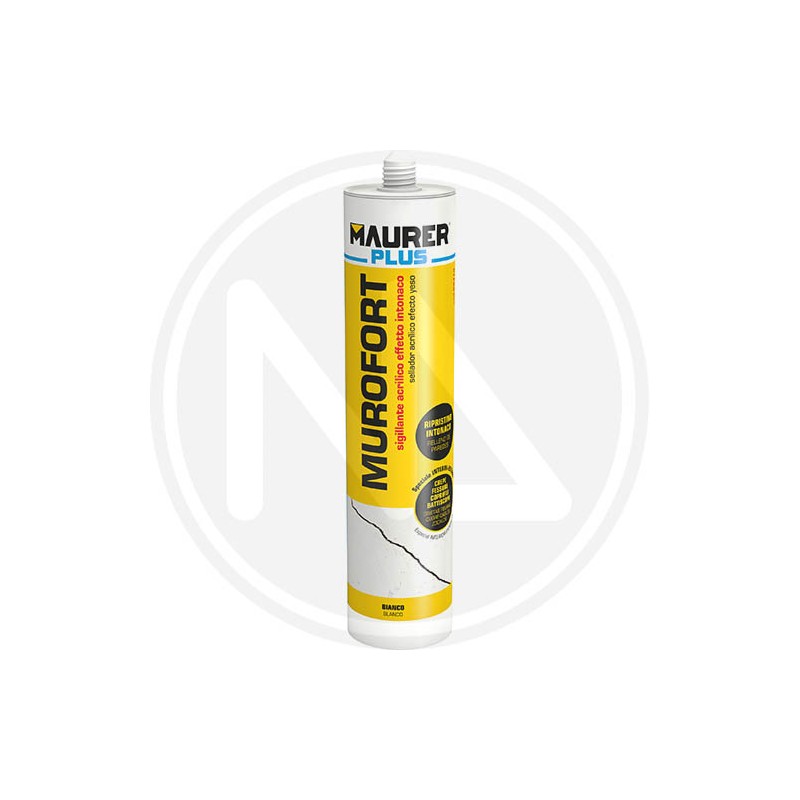 SILICONE ACRILICO PER INTONACO "MUROfort" maurer PLUS