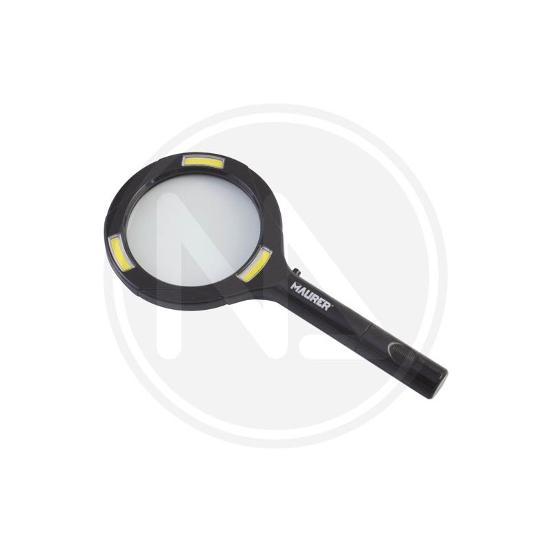 LED LAMP WITH HAND LENS 2,5 MAURER